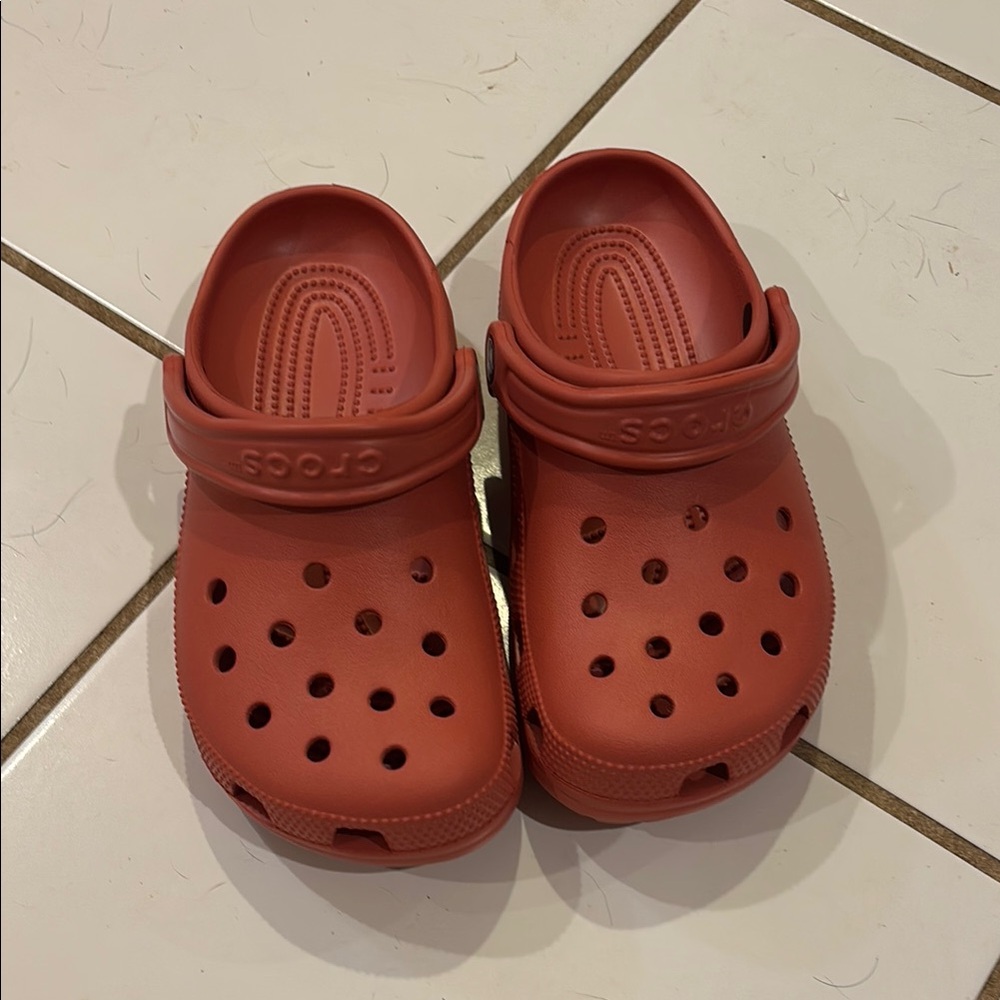 Dragon Fruit crocs never worn